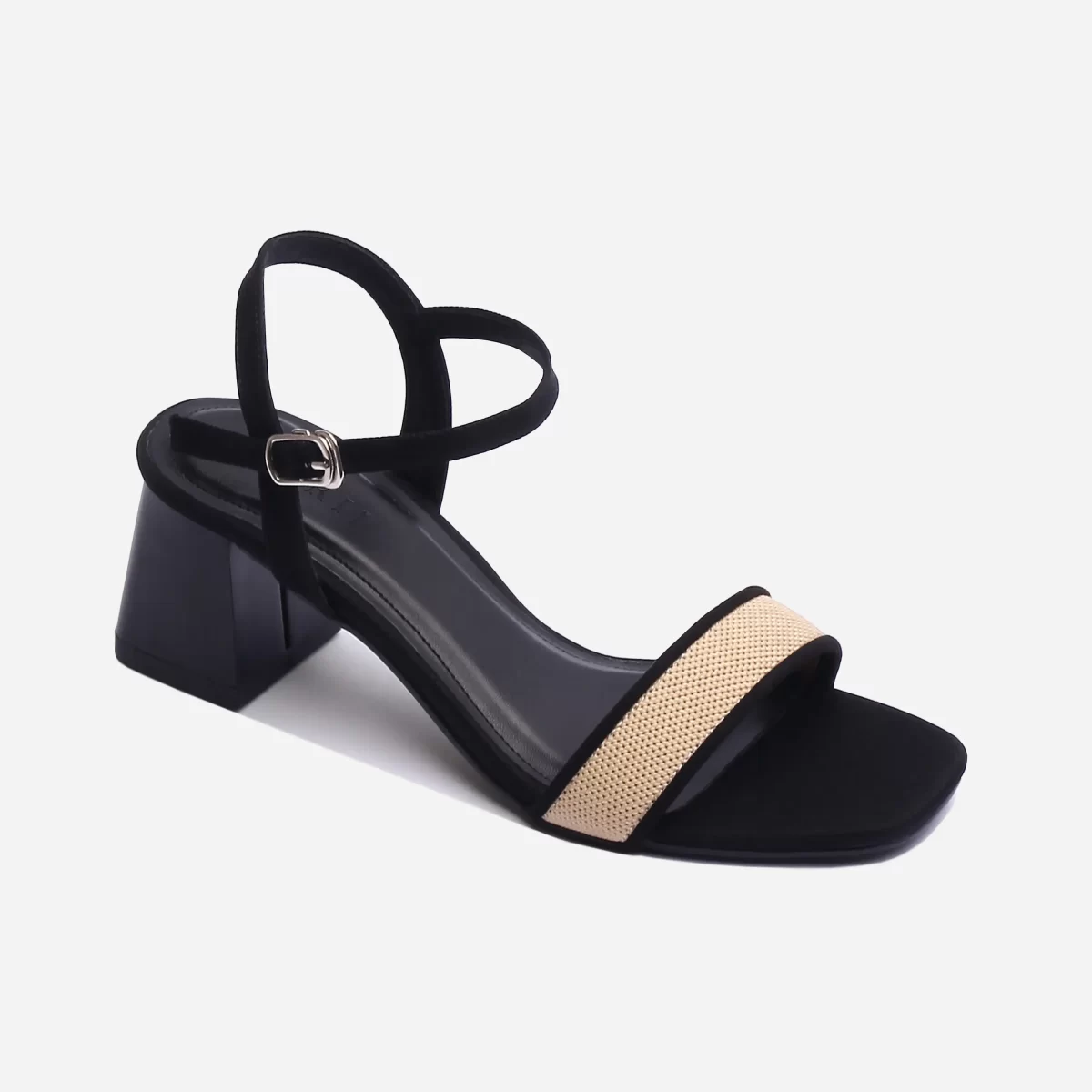 Giày Sandal Mũi Vuông Ivory - Ảnh 2