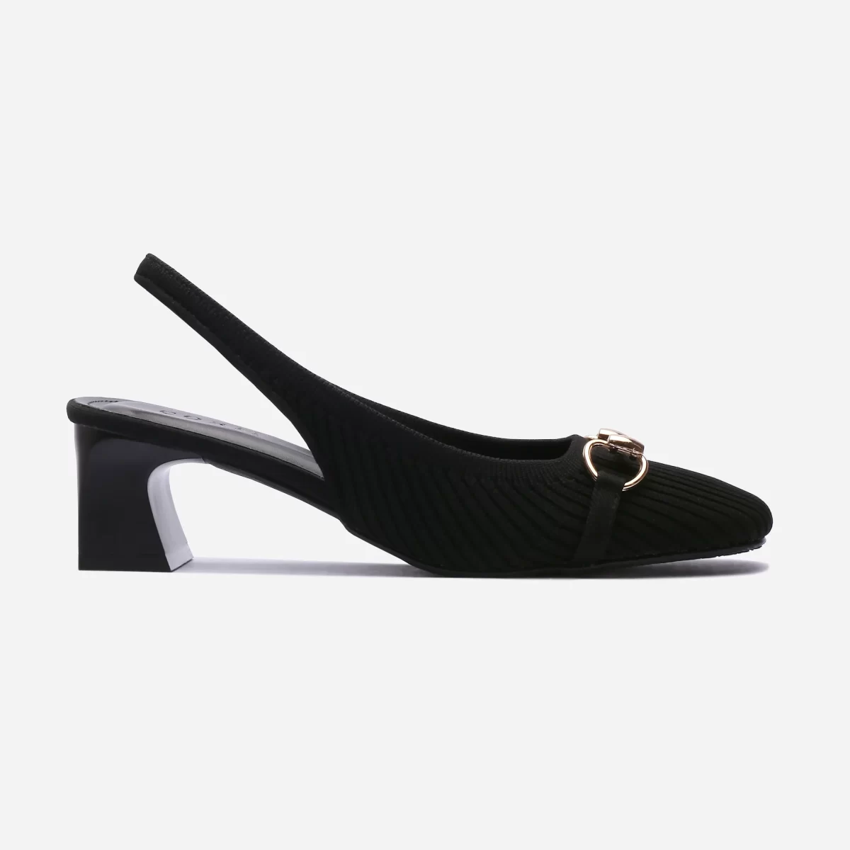 Giày Slingback Gót Trụ The Aura - Họa tiết Sóng - Ảnh 2