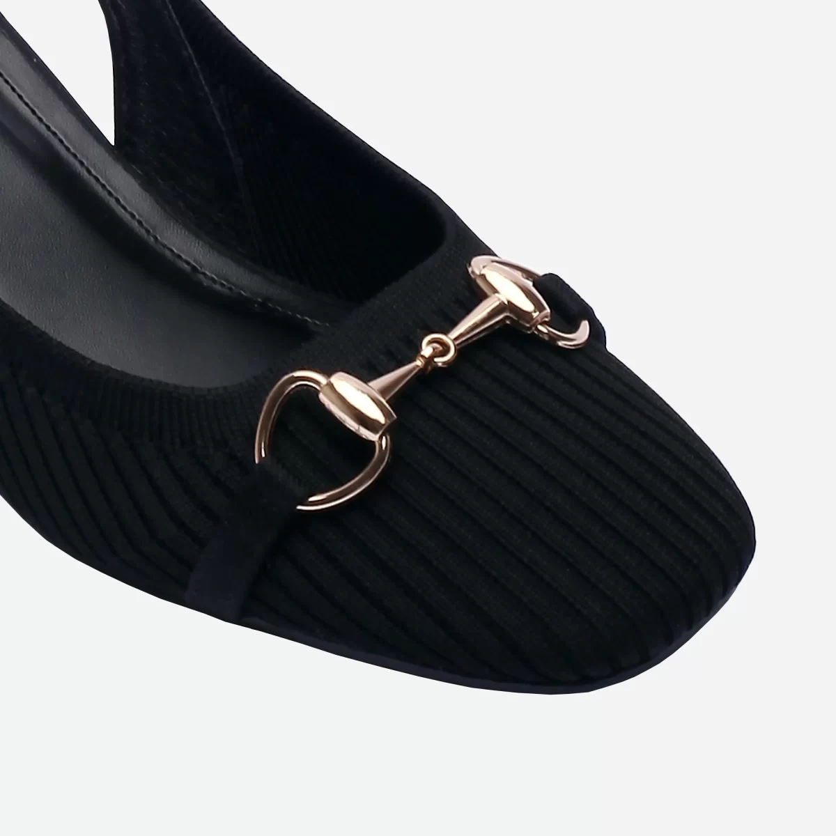 Giày Slingback Gót Trụ The Aura - Họa tiết Sóng - Ảnh 3