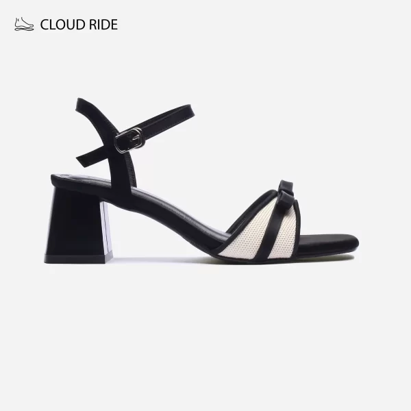 Giày Sandal Mũi Vuông Velvet