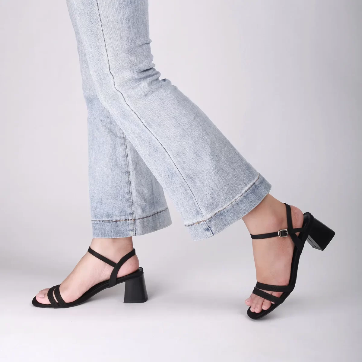 Giày Sandal Mũi Vuông The Petal - Ảnh 4