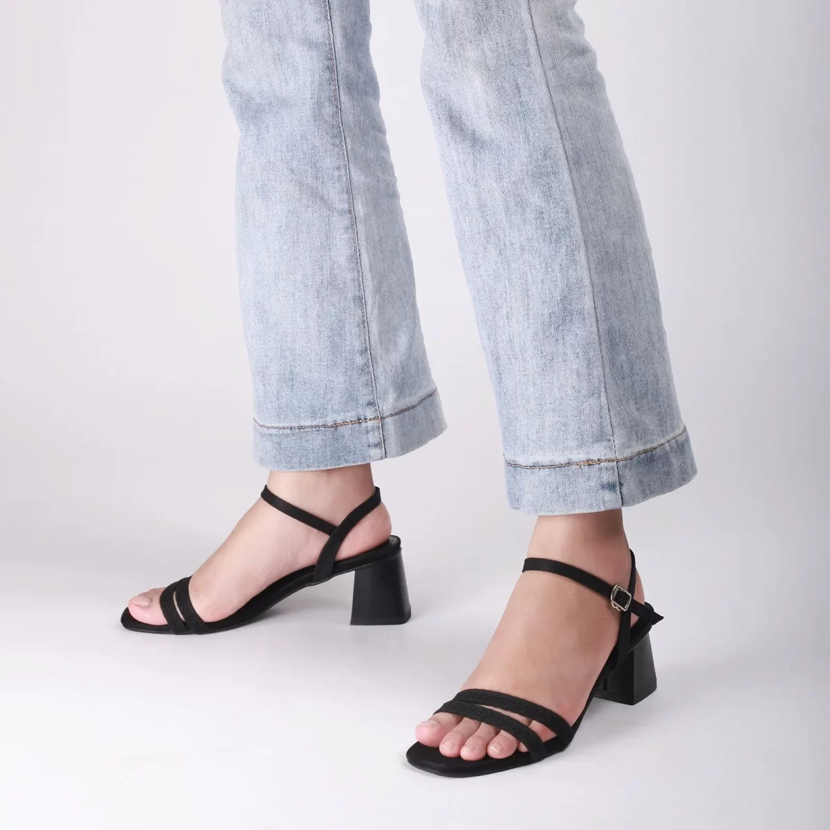 Giày Sandal Mũi Vuông The Petal - Ảnh 6