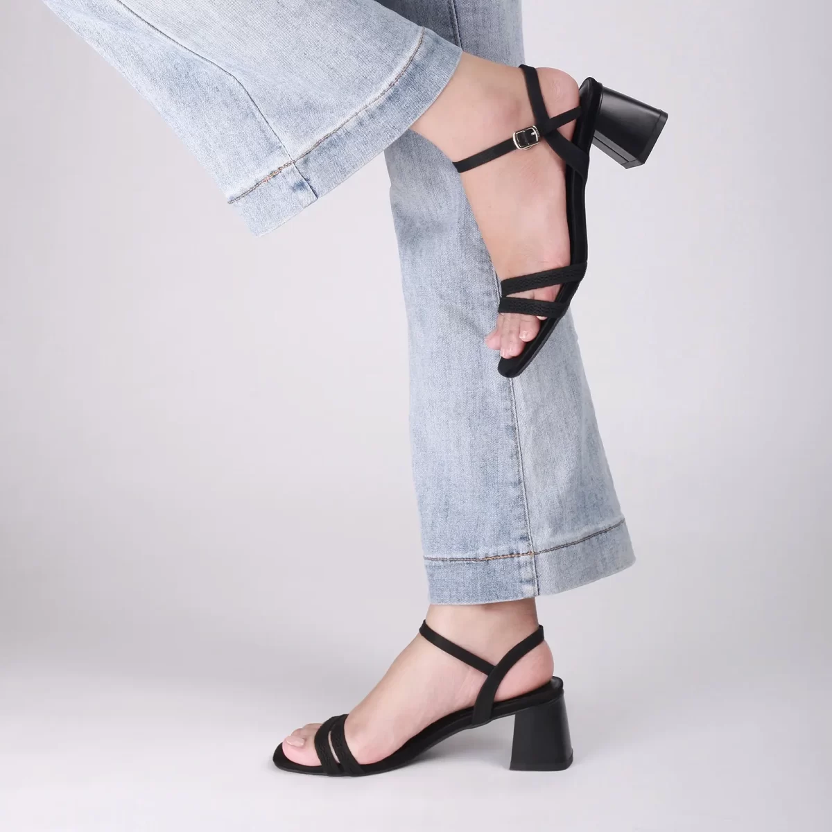 Giày Sandal Mũi Vuông The Petal - Ảnh 7